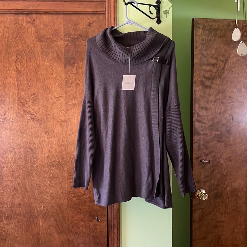 NWT poncho sweater